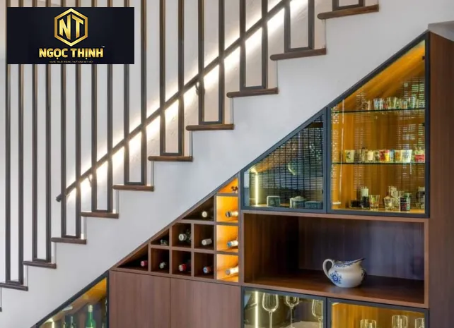 KỆ CẦU THANG SANG TRỌNG LONG THÀNH - KCT013